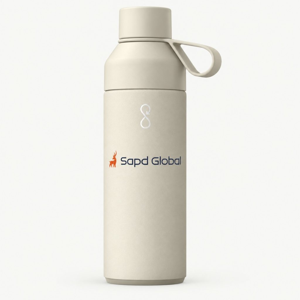 Ocean Bottle 500 ml with SAPD Global logo